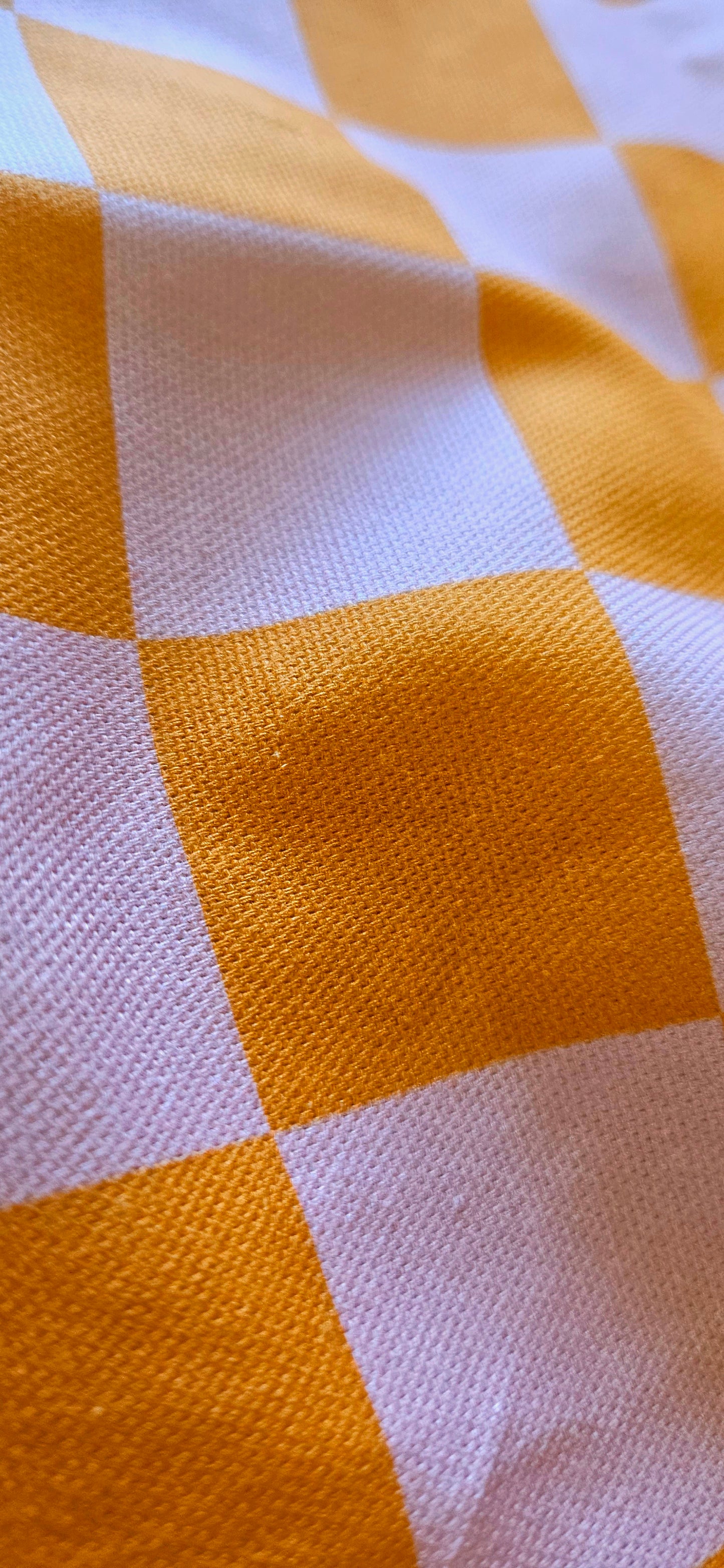 Checkerboard cushion