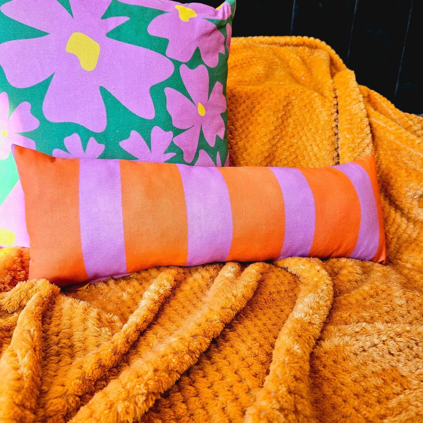 Beach stripes Throw pillow
