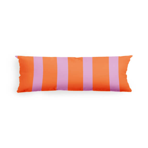 Beach stripes Throw pillow