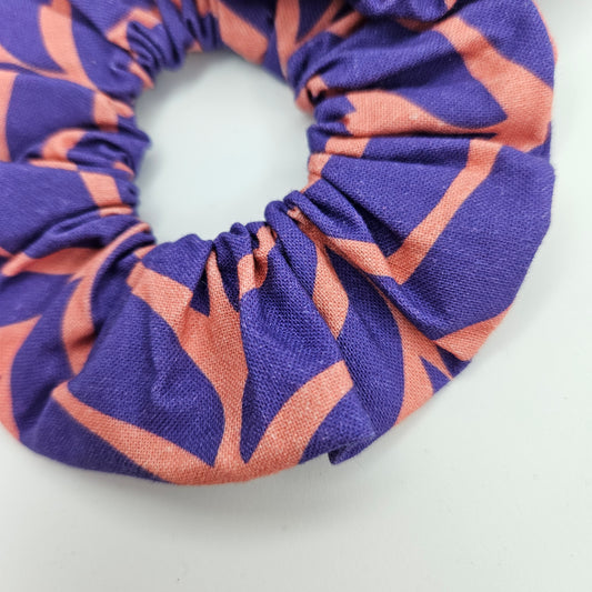 Purple Rosette scrunchie