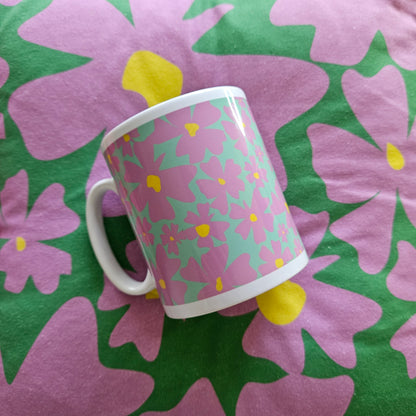 Purple daisy Mug