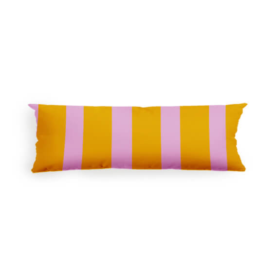 Beach stripes Throw pillow