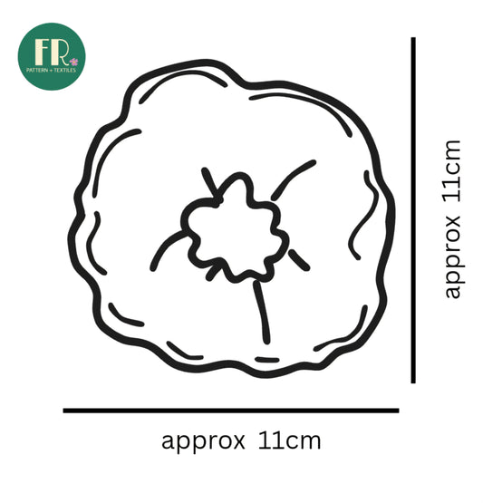 Sherbet design scrunchie