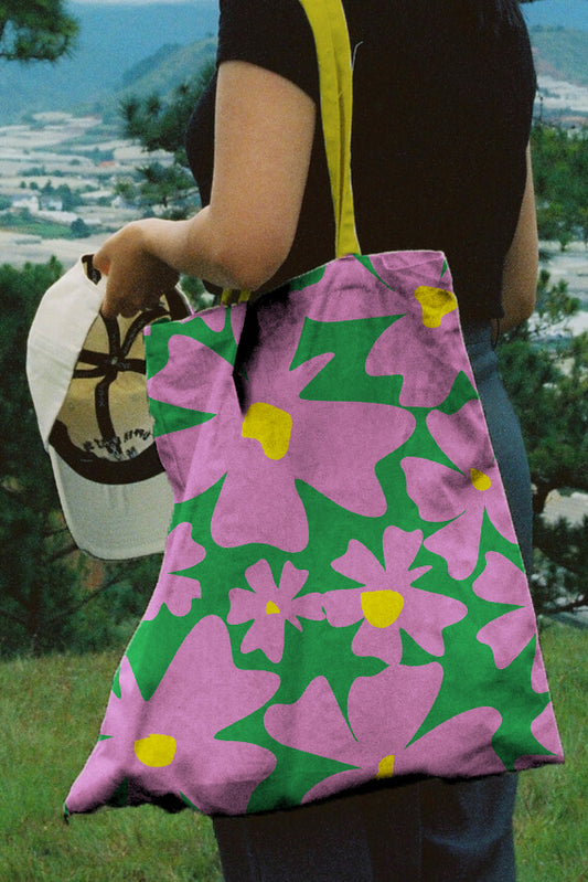 Purple daisy Tote bag