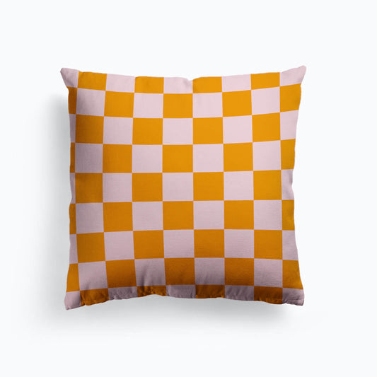 Checkerboard cushion
