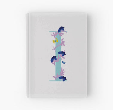 Whimsical Floral Monogram - Journal